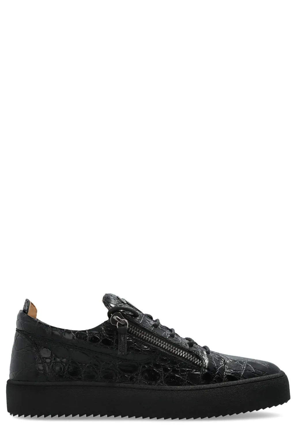 Giuseppe Zanotti Frankie Zip Detailed Lace-Up Sneakers
