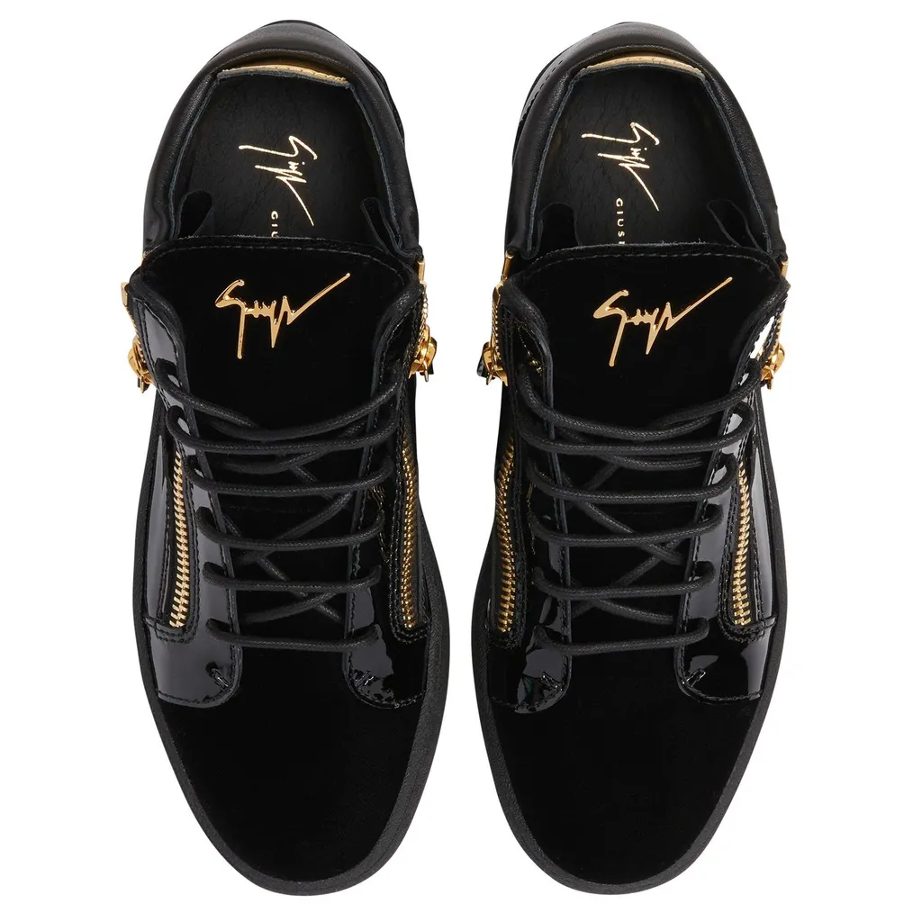 Giuseppe Zanotti Kriss High-Top Lace-Up Sneakers