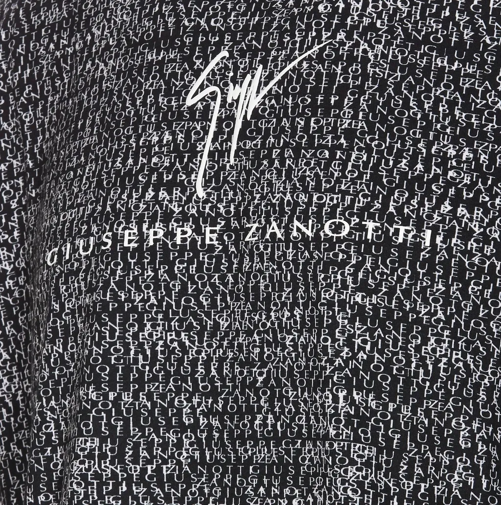Giuseppe Zanotti Digital-Printed Crewneck T-Shirt