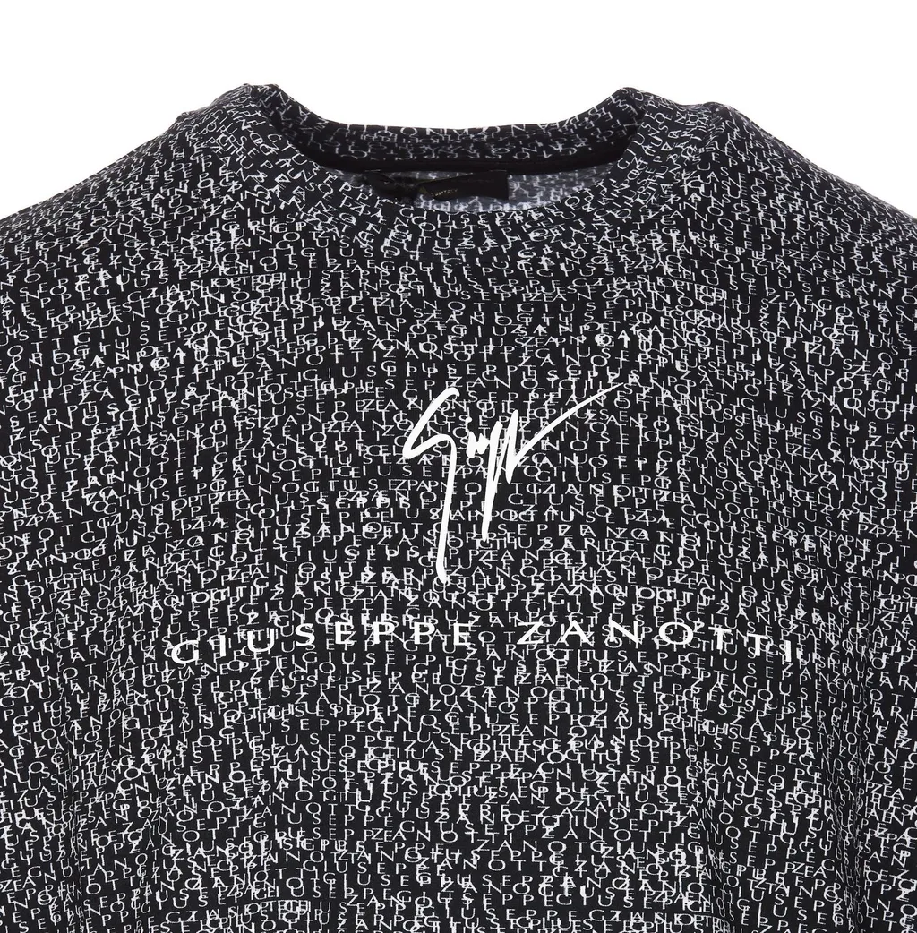 Giuseppe Zanotti Digital-Printed Crewneck T-Shirt