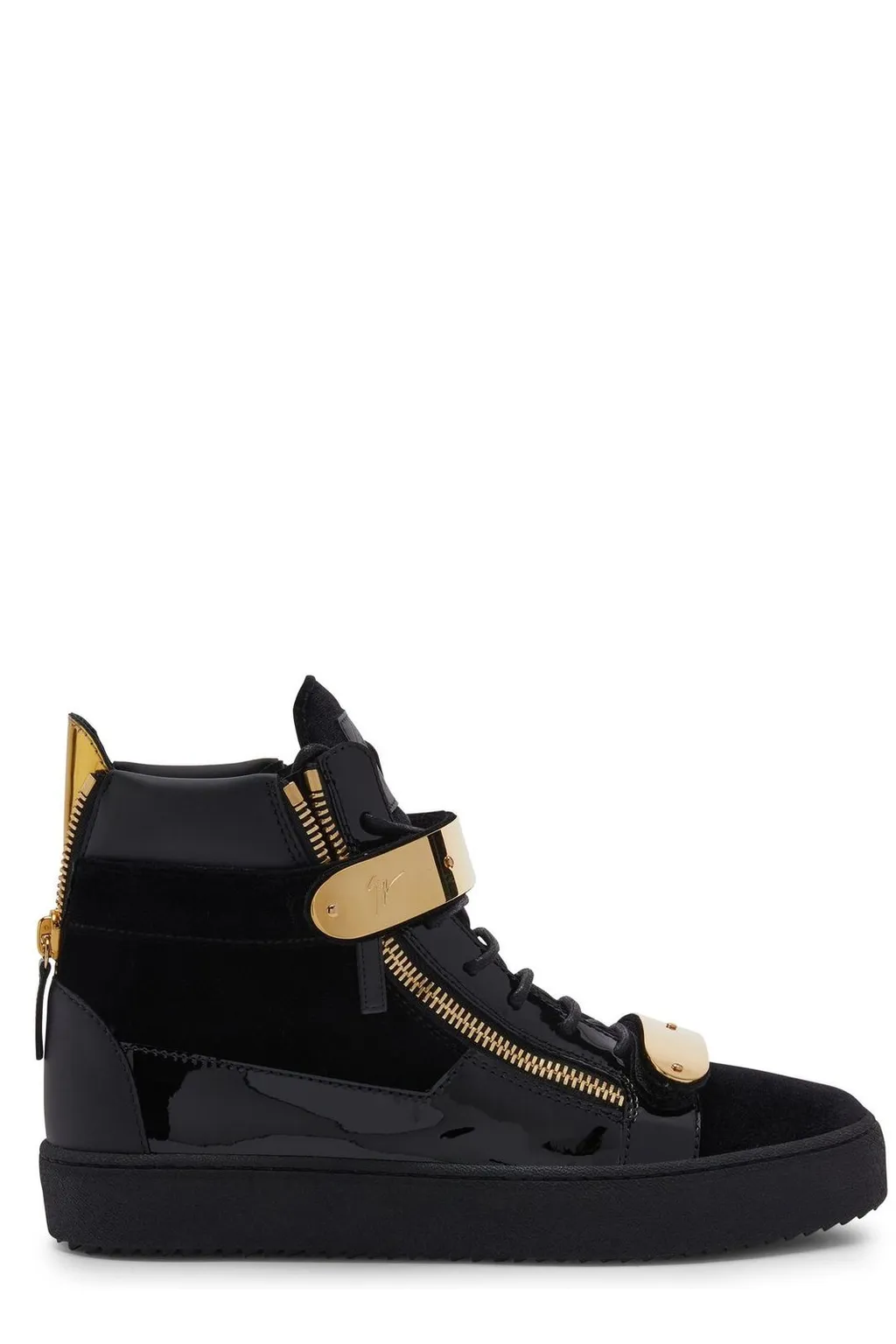 Giuseppe Zanotti Coby Zip Detailed High-Top Sneakers
