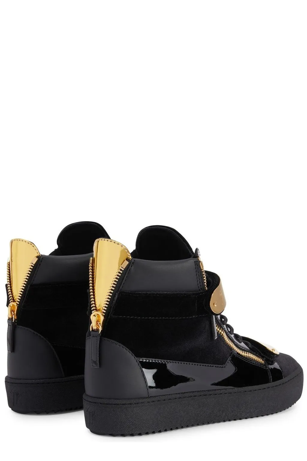 Giuseppe Zanotti Coby Zip Detailed High-Top Sneakers
