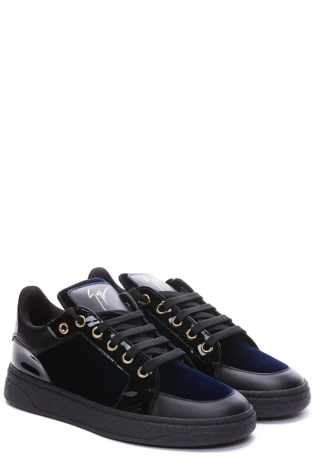 Giuseppe Zanotti Contrasting Low-Top Sneakers
