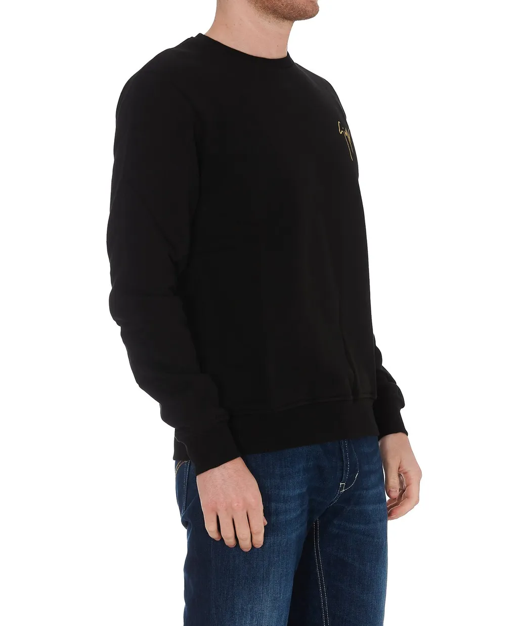 Giuseppe Zanotti Long-Sleeved Crewneck Sweatshirt