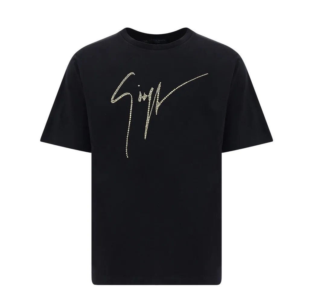 Giuseppe Zanotti Embellished Crewneck T-Shirt
