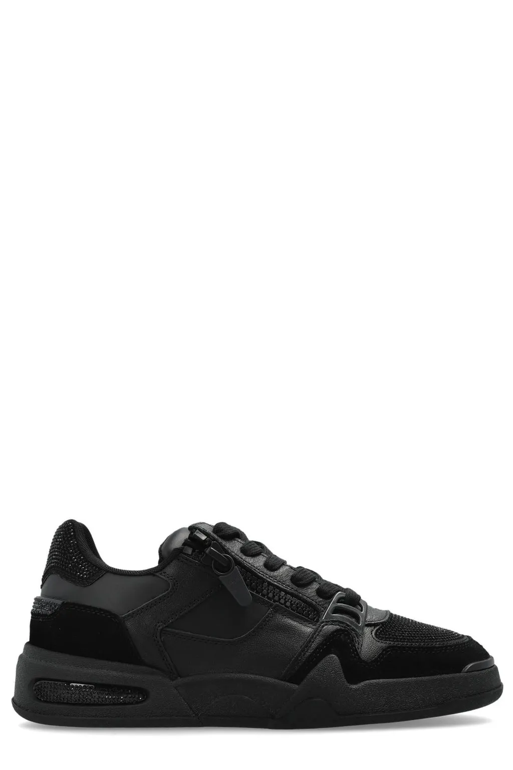 Giuseppe Zanotti Frankie Embellished Zipped Trainers