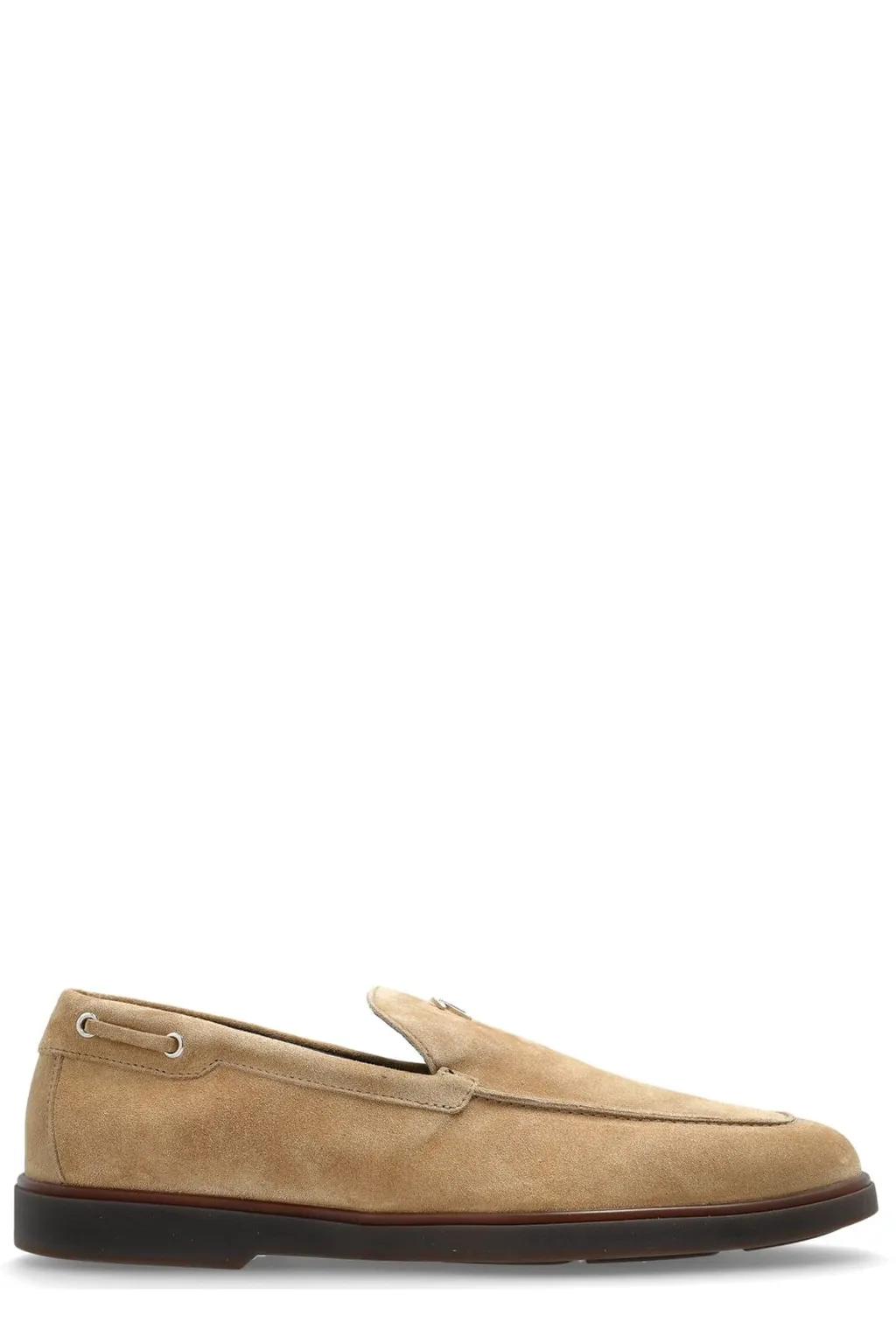 Giuseppe Zanotti Logo Plaque Slip On Shoes