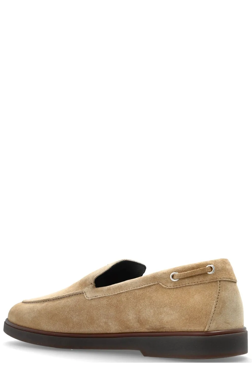 Giuseppe Zanotti Logo Plaque Slip On Shoes
