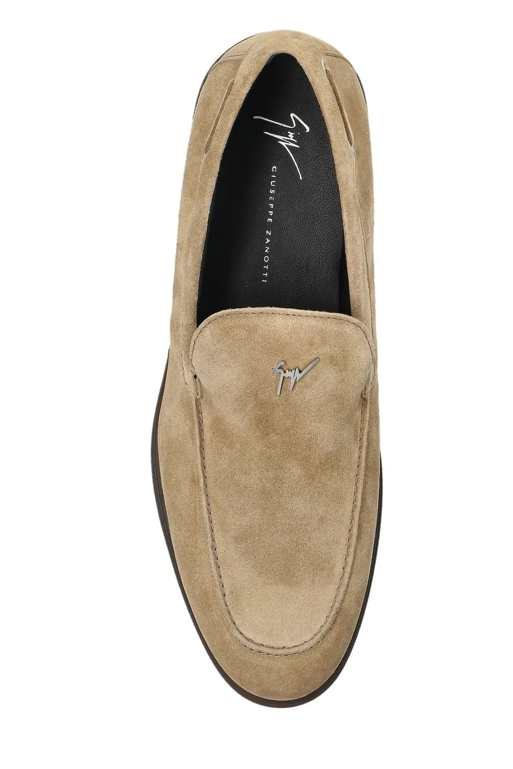 Giuseppe Zanotti Logo Plaque Slip On Shoes