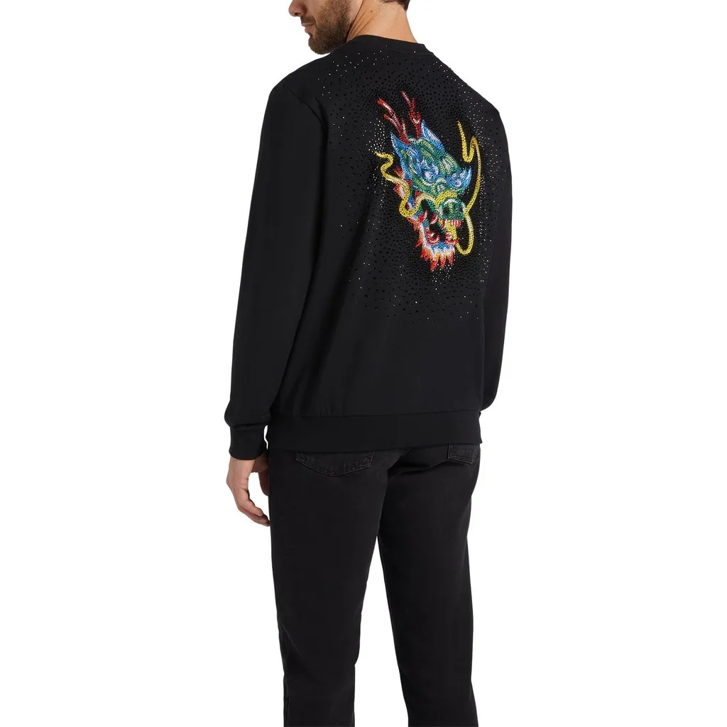 Giuseppe Zanotti Dragon Embroidered Sweatshirt