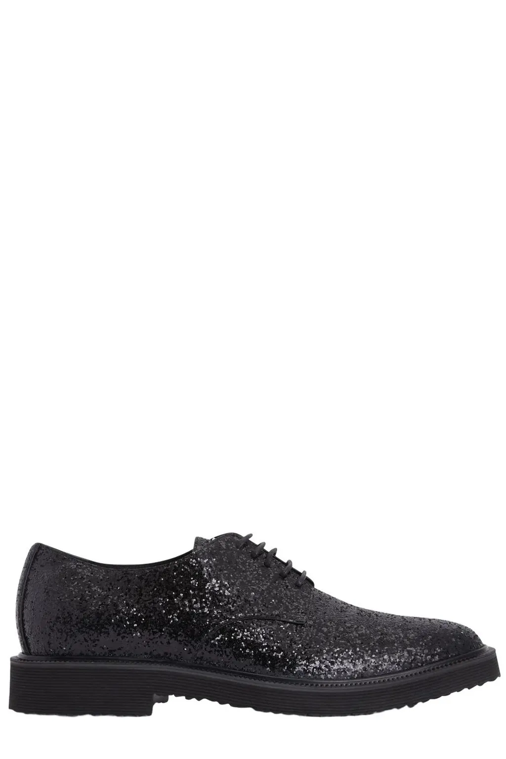 Giuseppe Zanotti Elliot Glitter Lace-Up Shoes