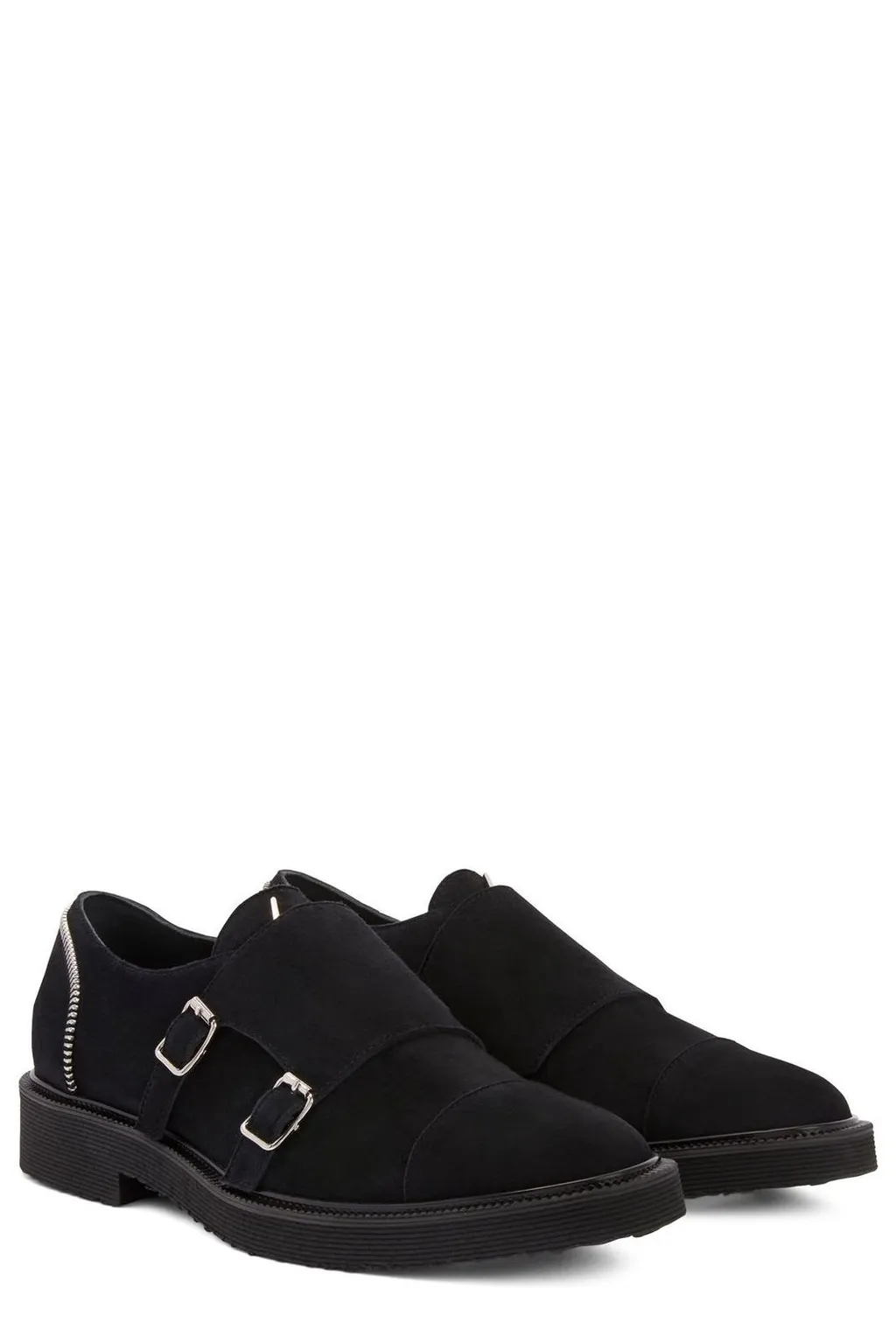 Giuseppe Zanotti Johnny Buckled Lace-Up Shoes