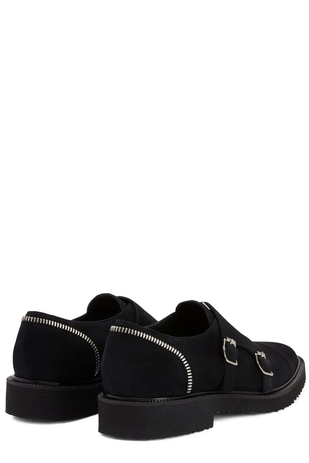 Giuseppe Zanotti Johnny Buckled Lace-Up Shoes