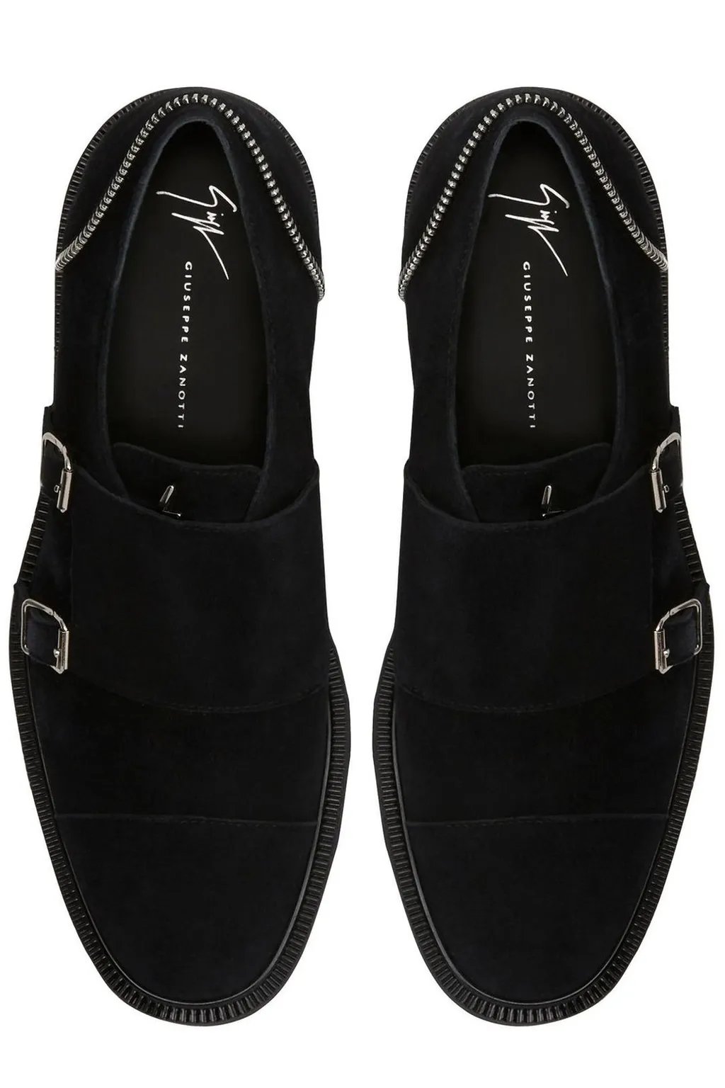 Giuseppe Zanotti Johnny Buckled Lace-Up Shoes