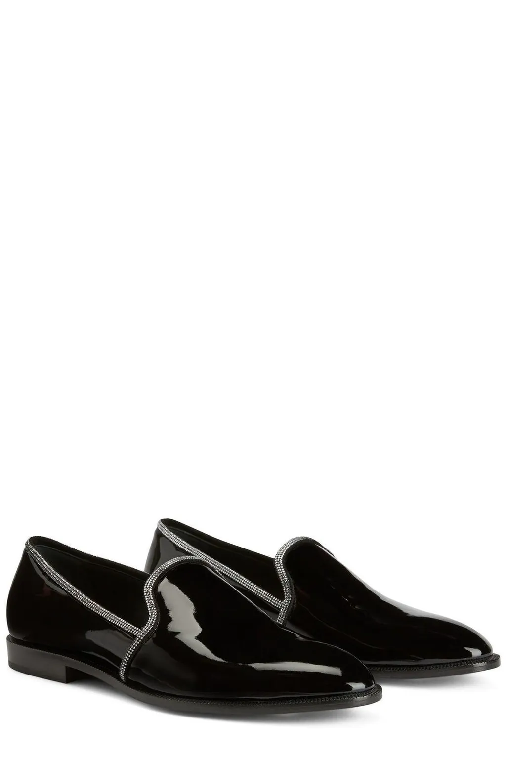 Giuseppe Zanotti Ariees Rhinestone Loafers