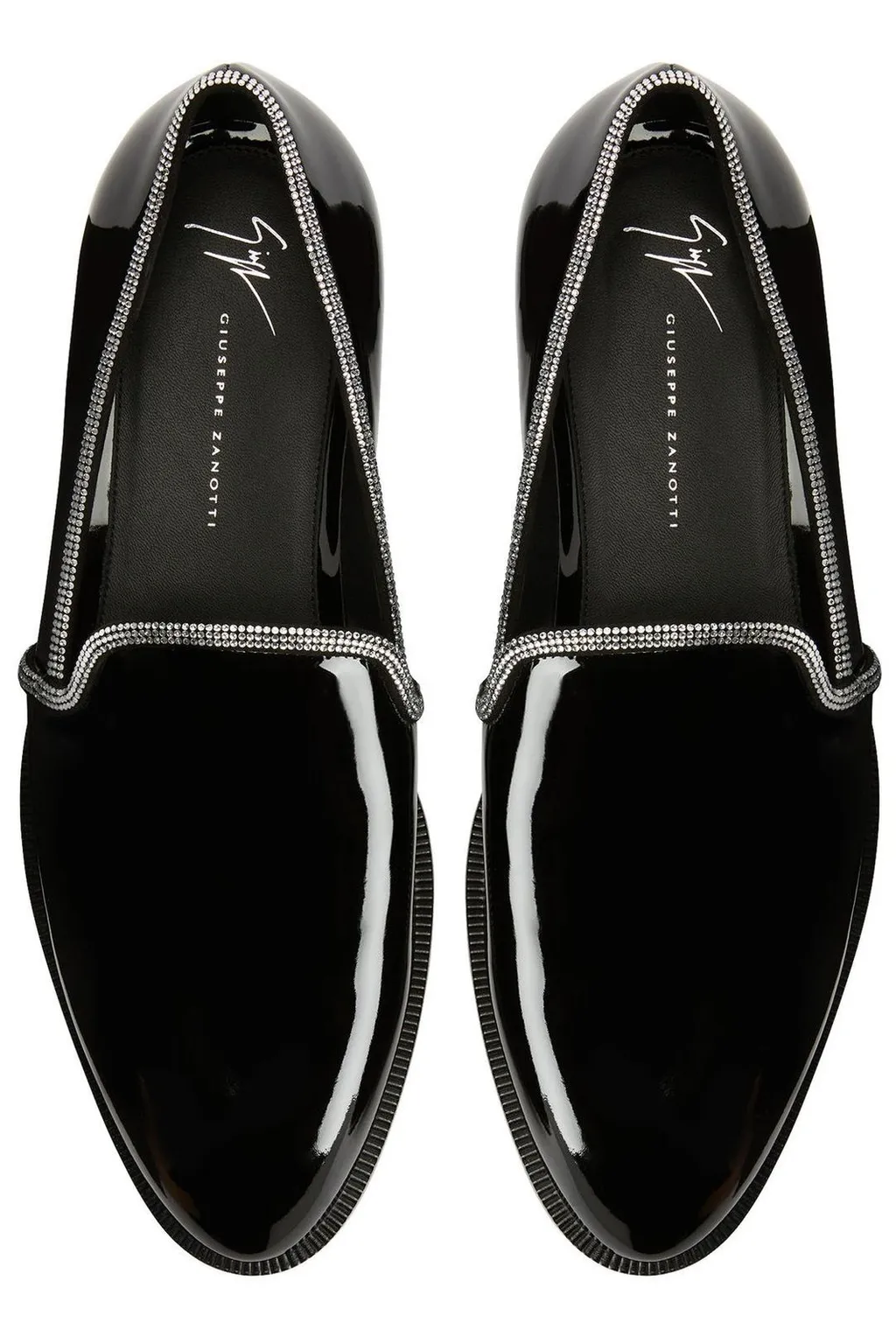 Giuseppe Zanotti Ariees Rhinestone Loafers