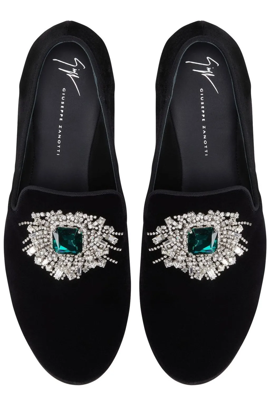 Giuseppe Zanotti Euphemiee Embellished Loafers