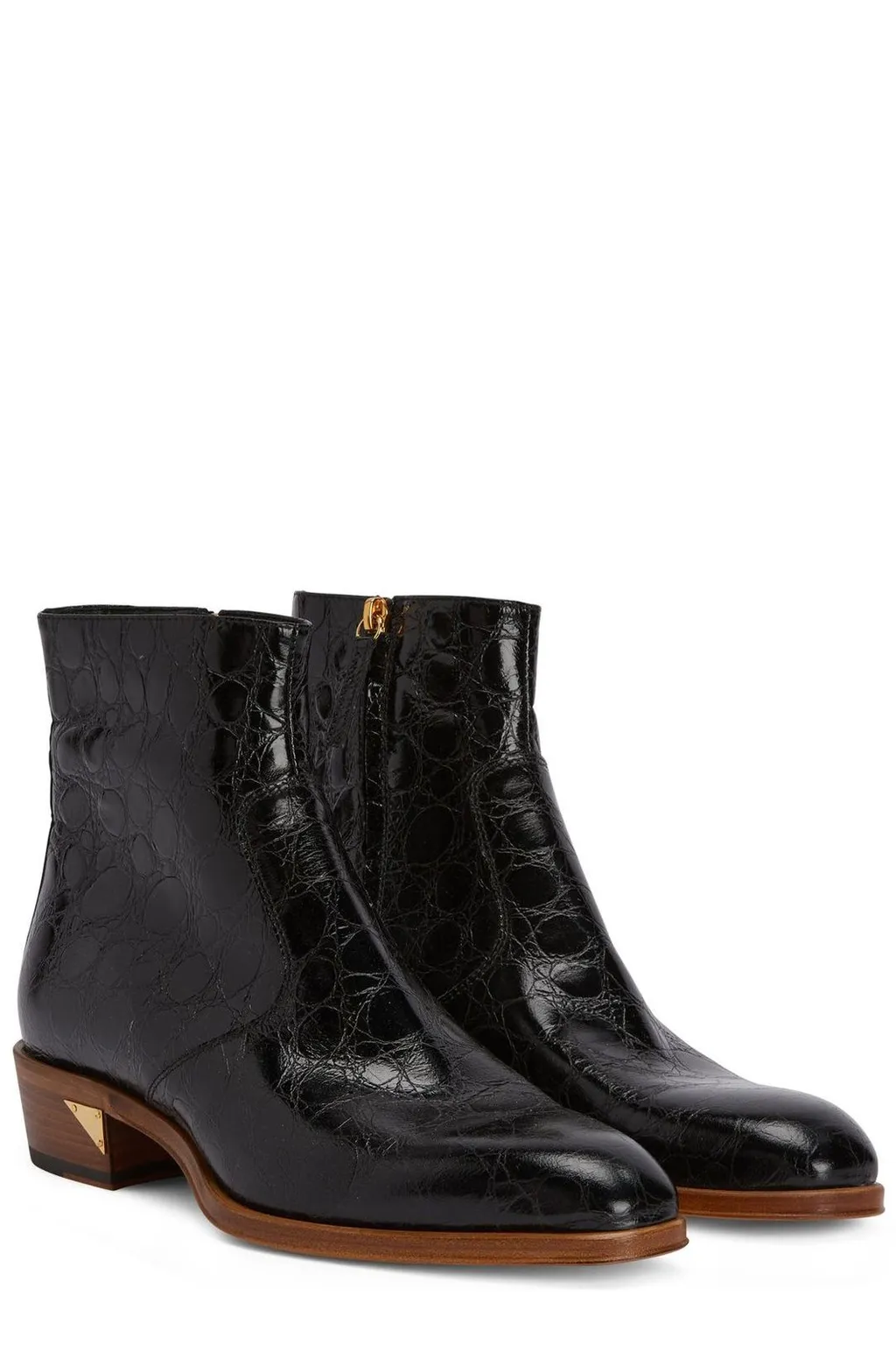 Giuseppe Zanotti Fabyen Croc-Embossed Boots