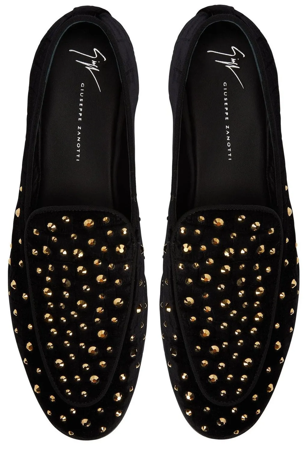 Giuseppe Zanotti Rudolph Sparkle Embellished Loafers