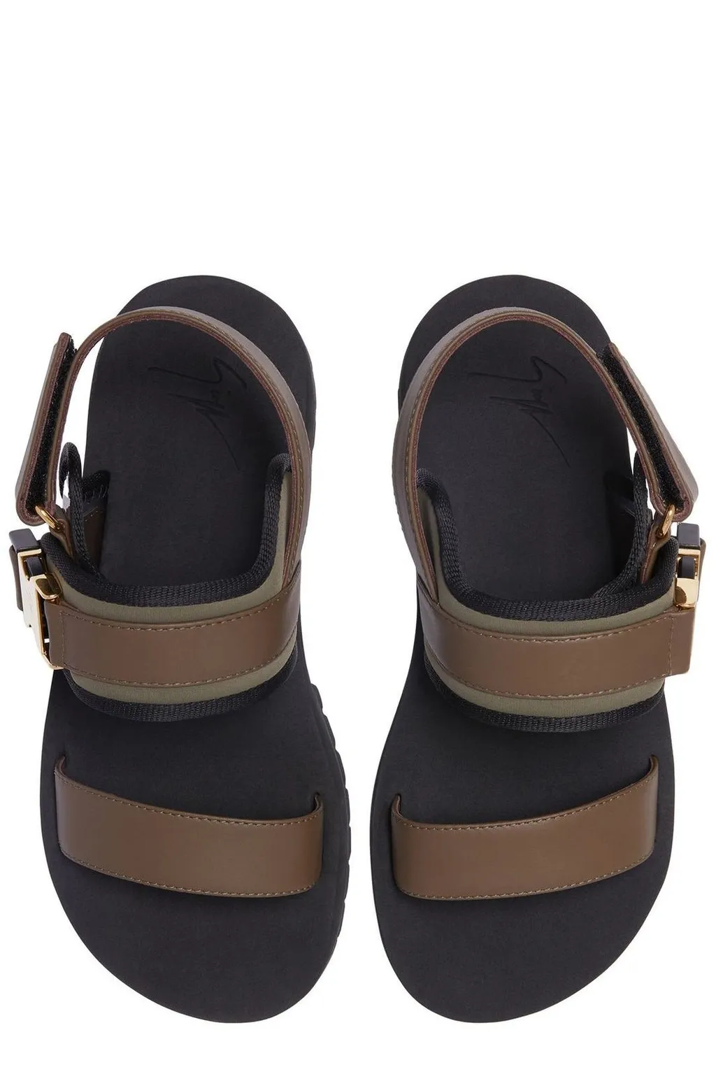 Giuseppe Zanotti Mederic Open Toe Buckled Sandals