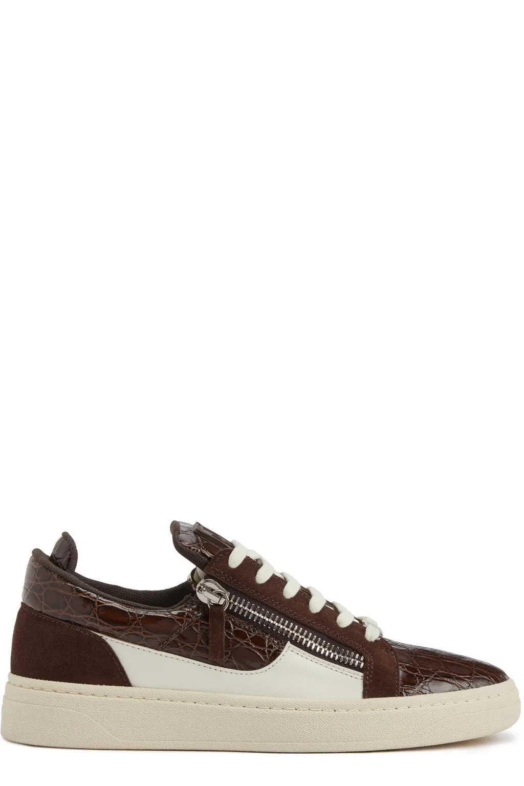 Giuseppe Zanotti Gz94 Zip Detailed Lace-Up Sneakers