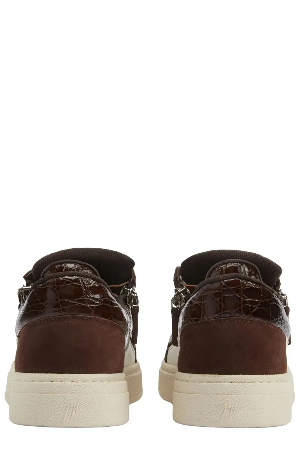 Giuseppe Zanotti Gz94 Zip Detailed Lace-Up Sneakers
