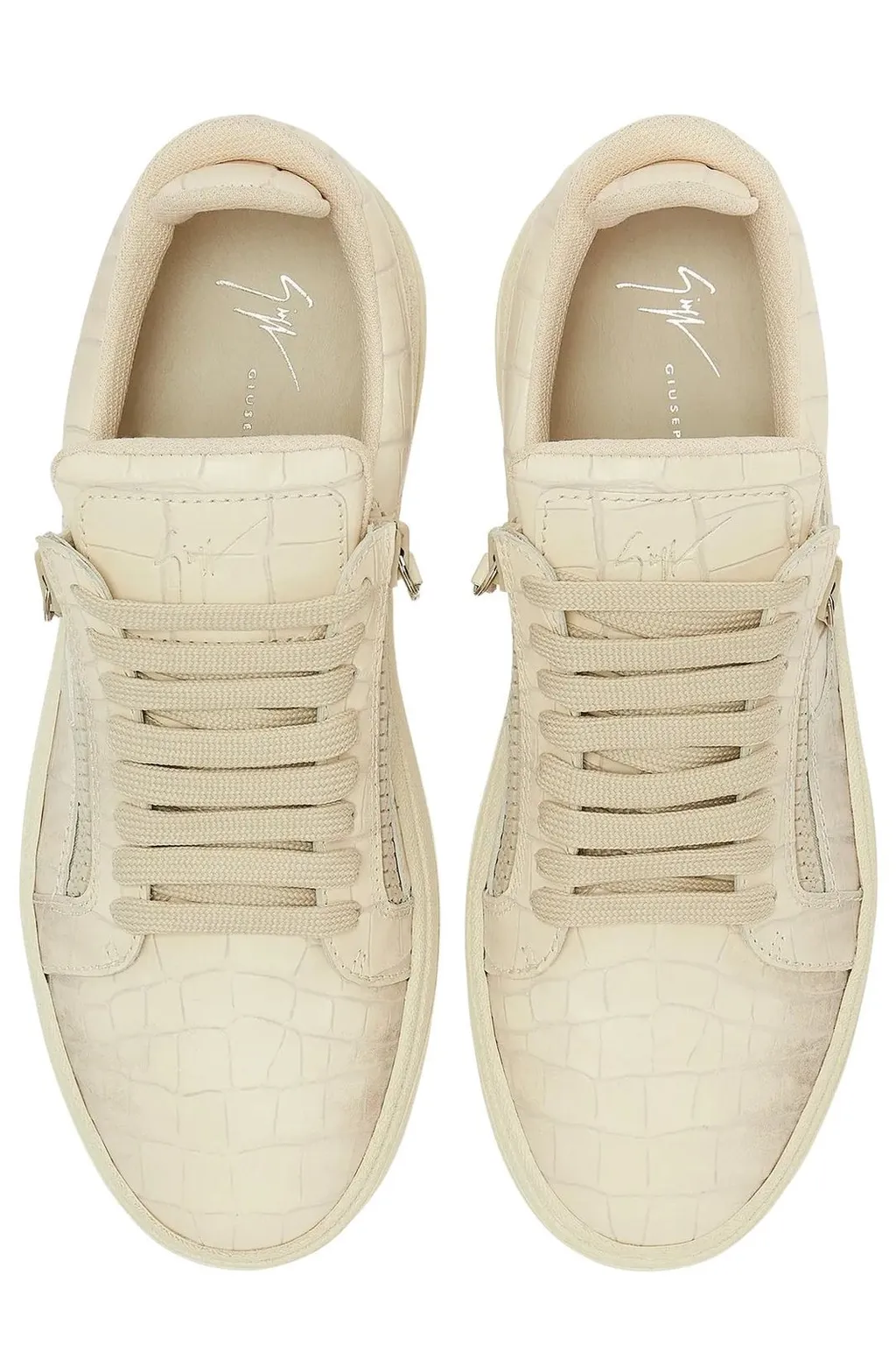 Giuseppe Zanotti Gz 94 Zip Low Top Sneakers