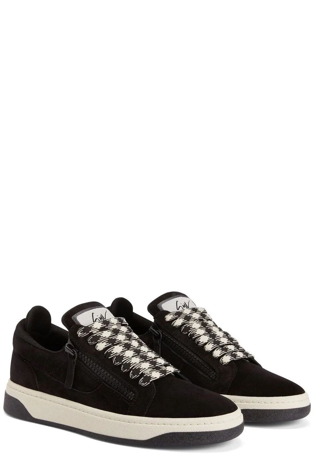 Giuseppe Zanotti Gz 94 Zip Detail Low Top Sneakers