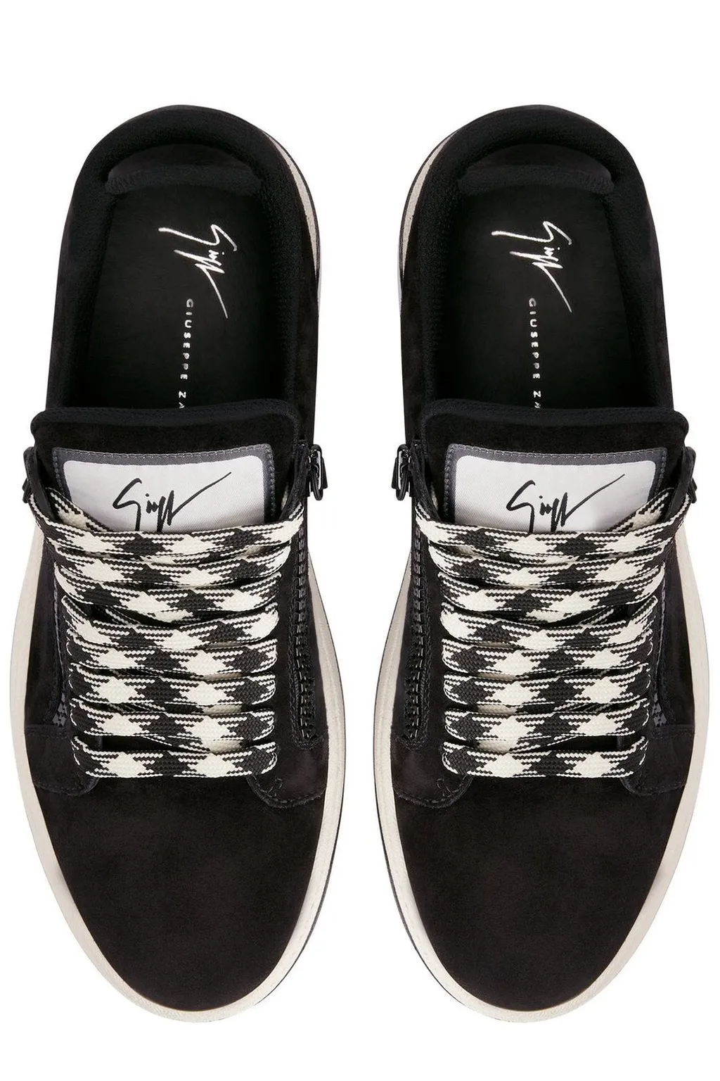 Giuseppe Zanotti Gz 94 Zip Detail Low Top Sneakers