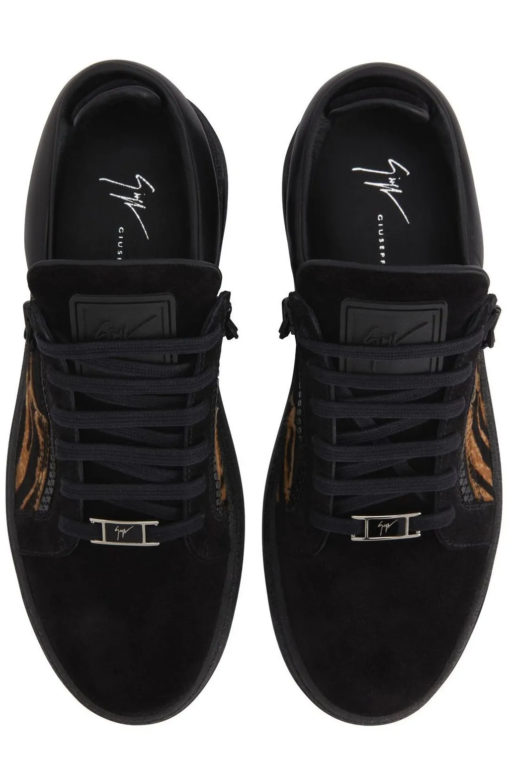 Giuseppe Zanotti Gz 94 Zebra Low Top Sneakers