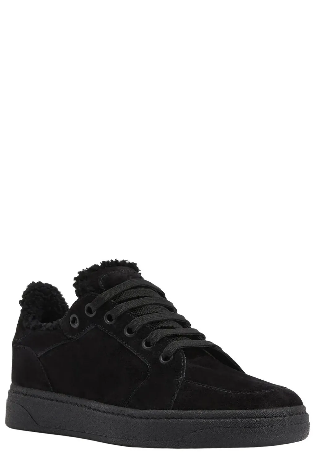 Giuseppe Zanotti Gz 94 Fur-Lined Low Top Sneakers