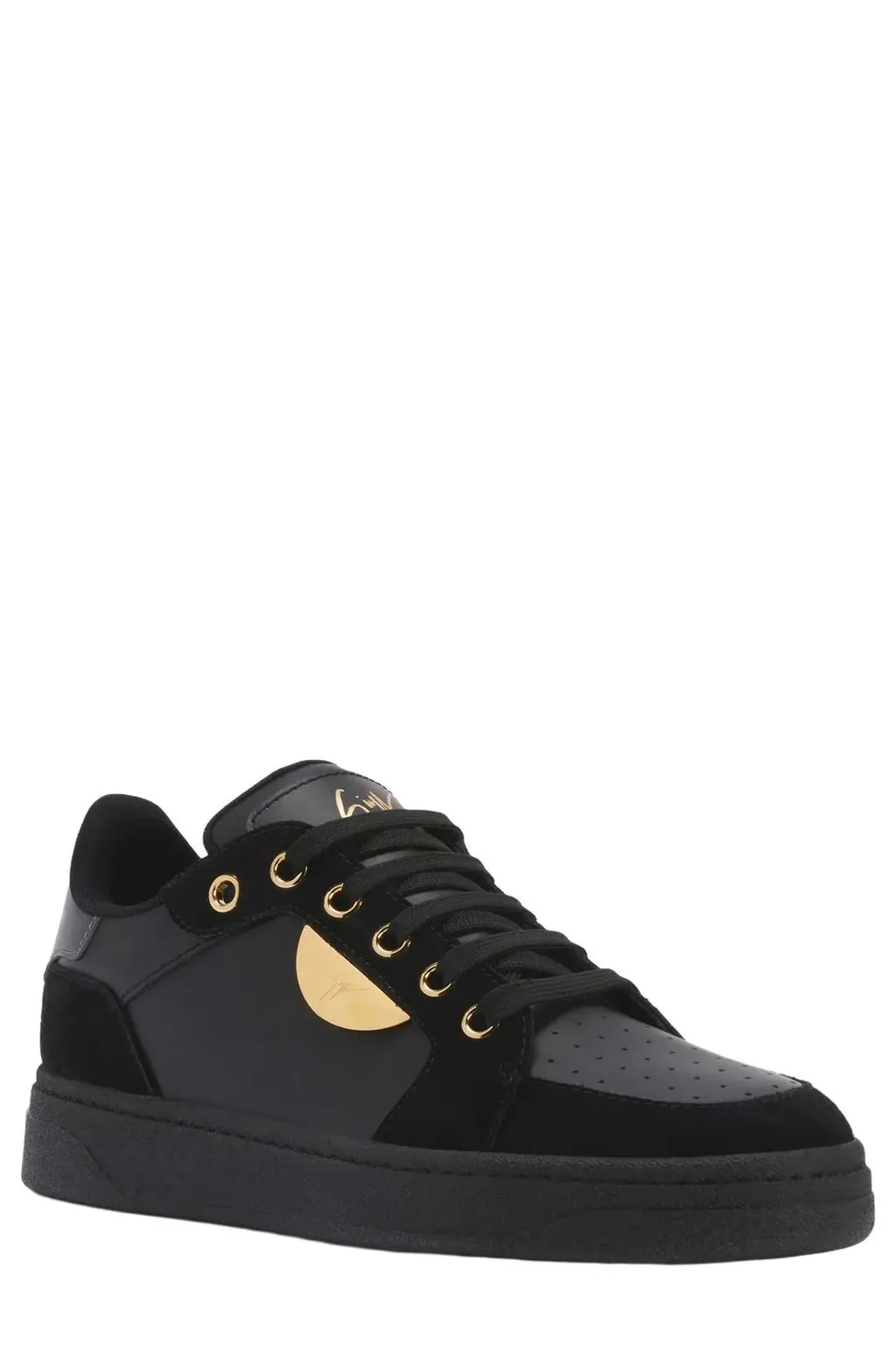 Giuseppe Zanotti Gz 94 Metal Detail Low-Top Sneakers