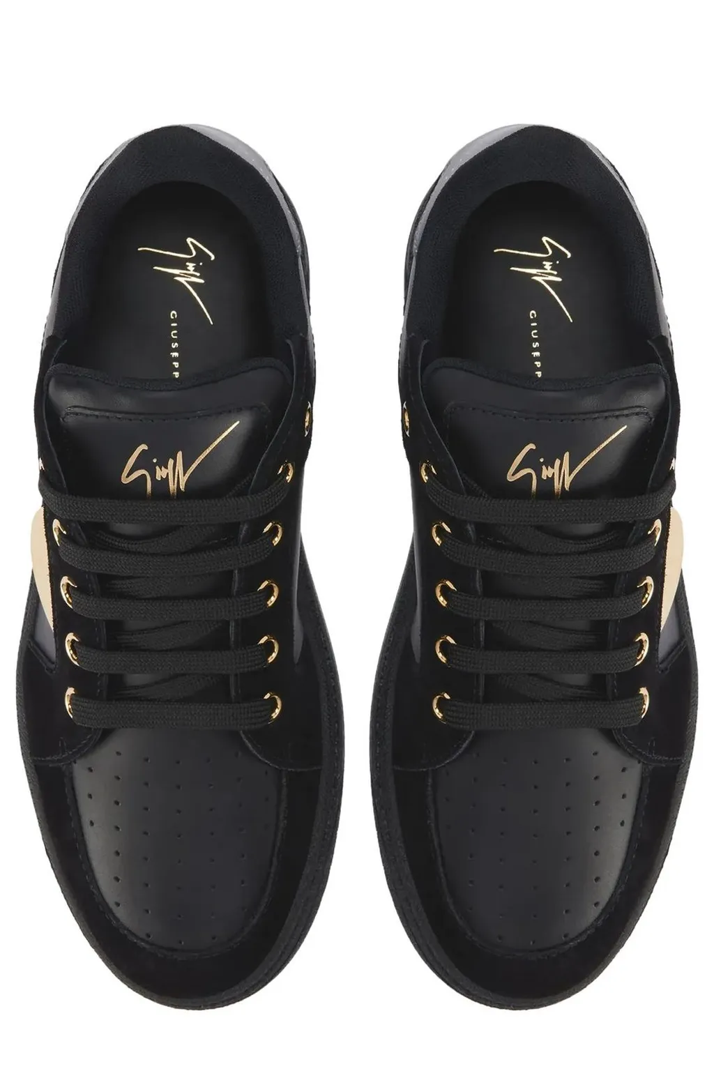 Giuseppe Zanotti Gz 94 Metal Detail Low-Top Sneakers