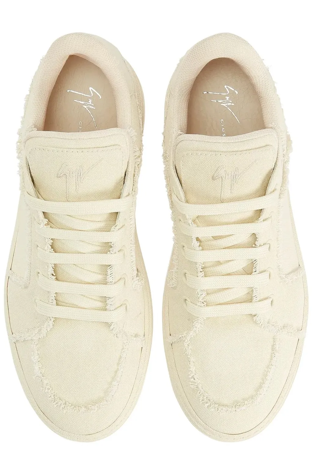 Giuseppe Zanotti Gz 94 Frayed Low-Top Sneakers