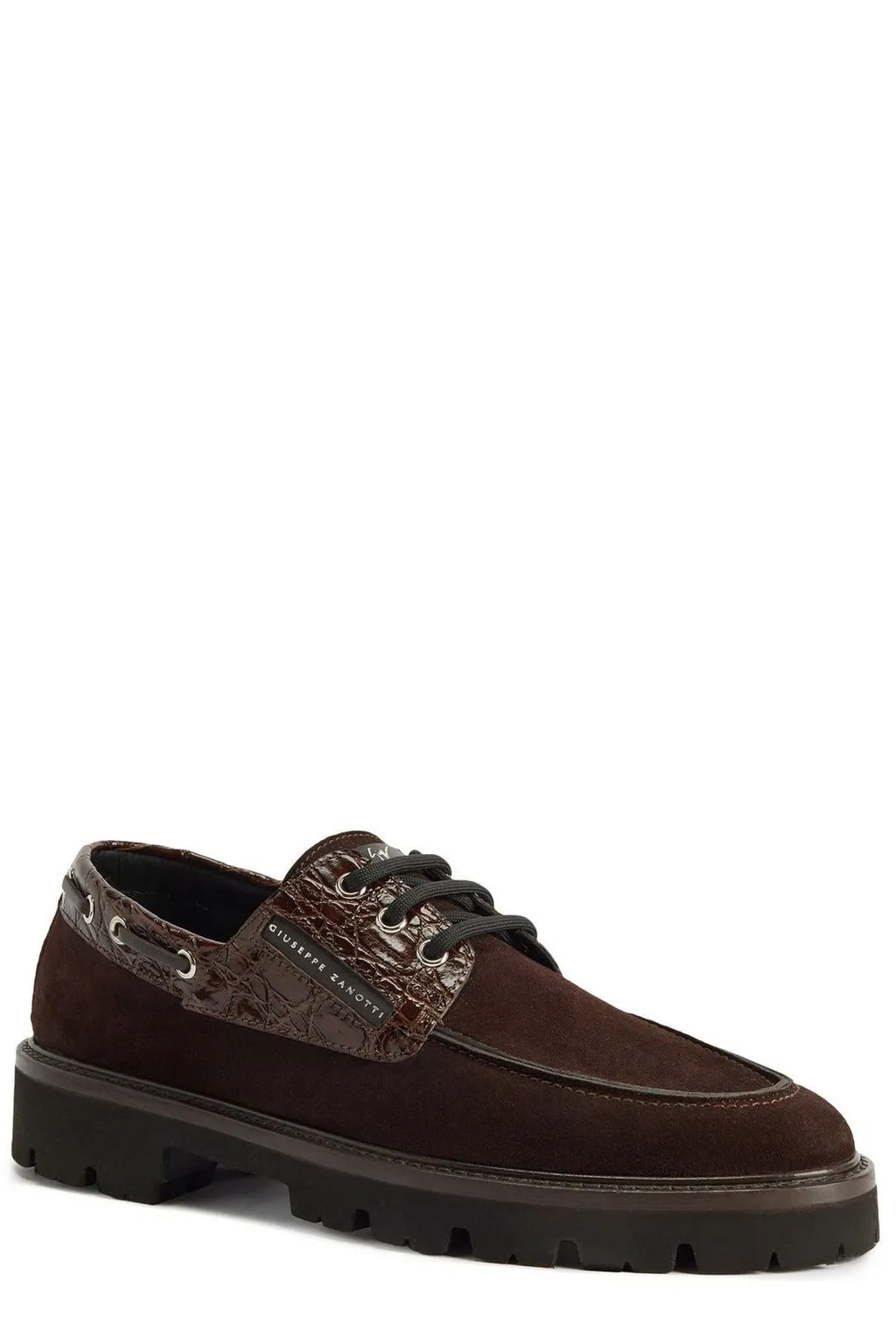 Giuseppe Zanotti Rivaux Lug-Sole Lace-Up Shoes