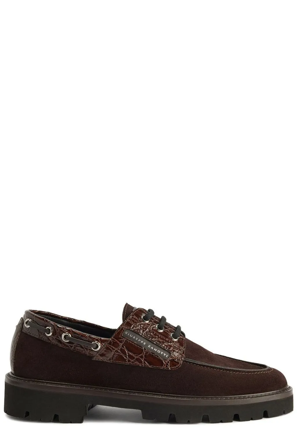 Giuseppe Zanotti Rivaux Lug-Sole Lace-Up Shoes