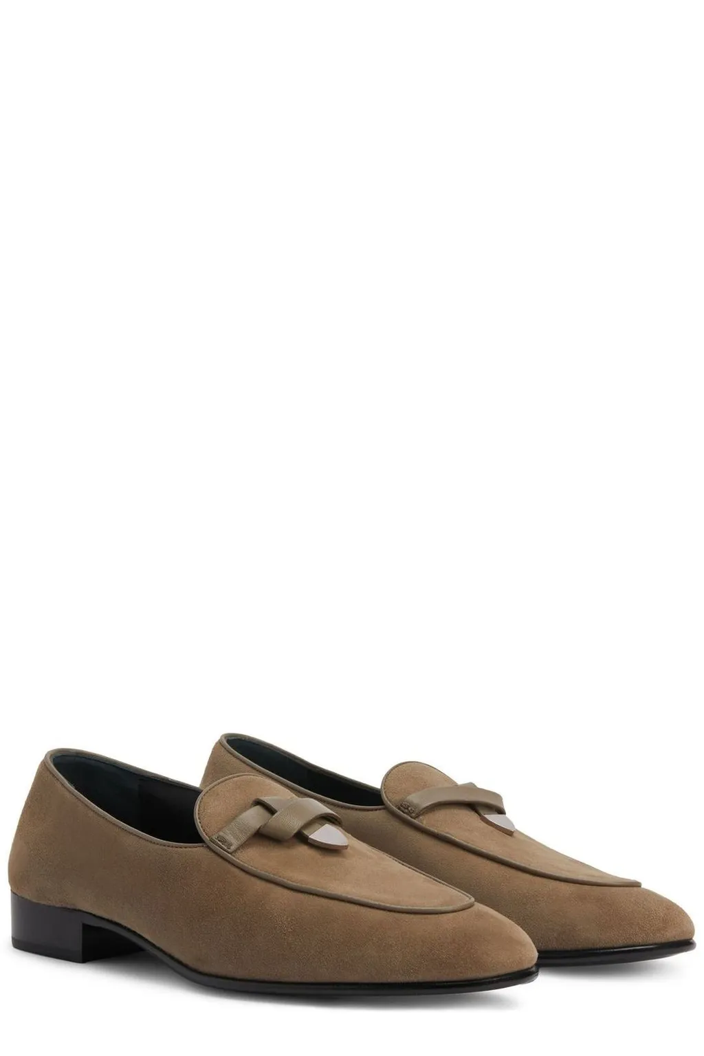 Giuseppe Zanotti Ewerton Knot Detail Loafers