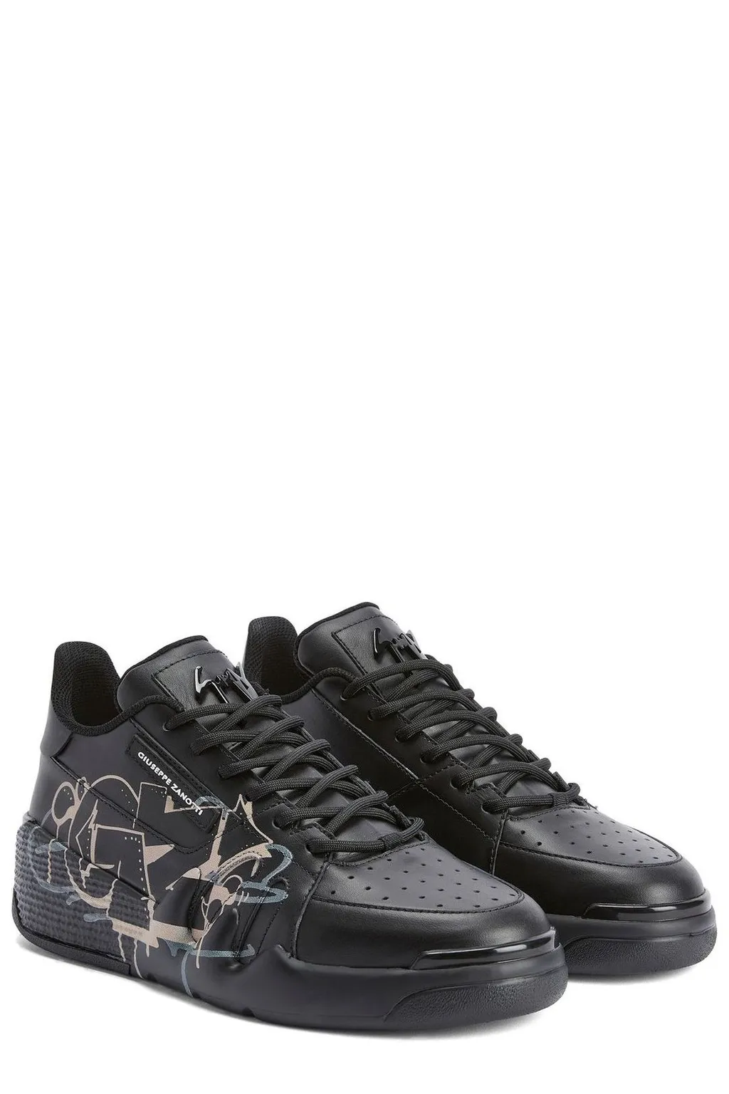 Giuseppe Zanotti Talon Mural Low Top Sneakers