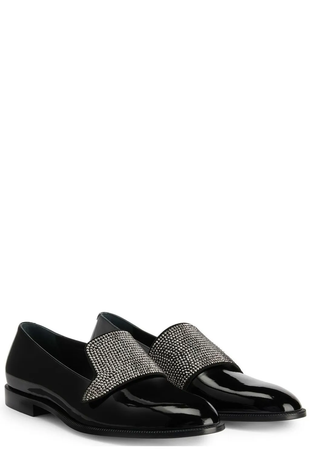 Giuseppe Zanotti Eflamm Crystal Loafers