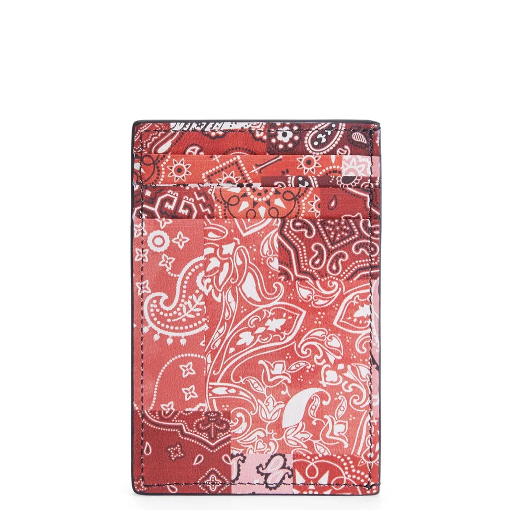 Giuseppe Zanotti Bandana Print Card Holder