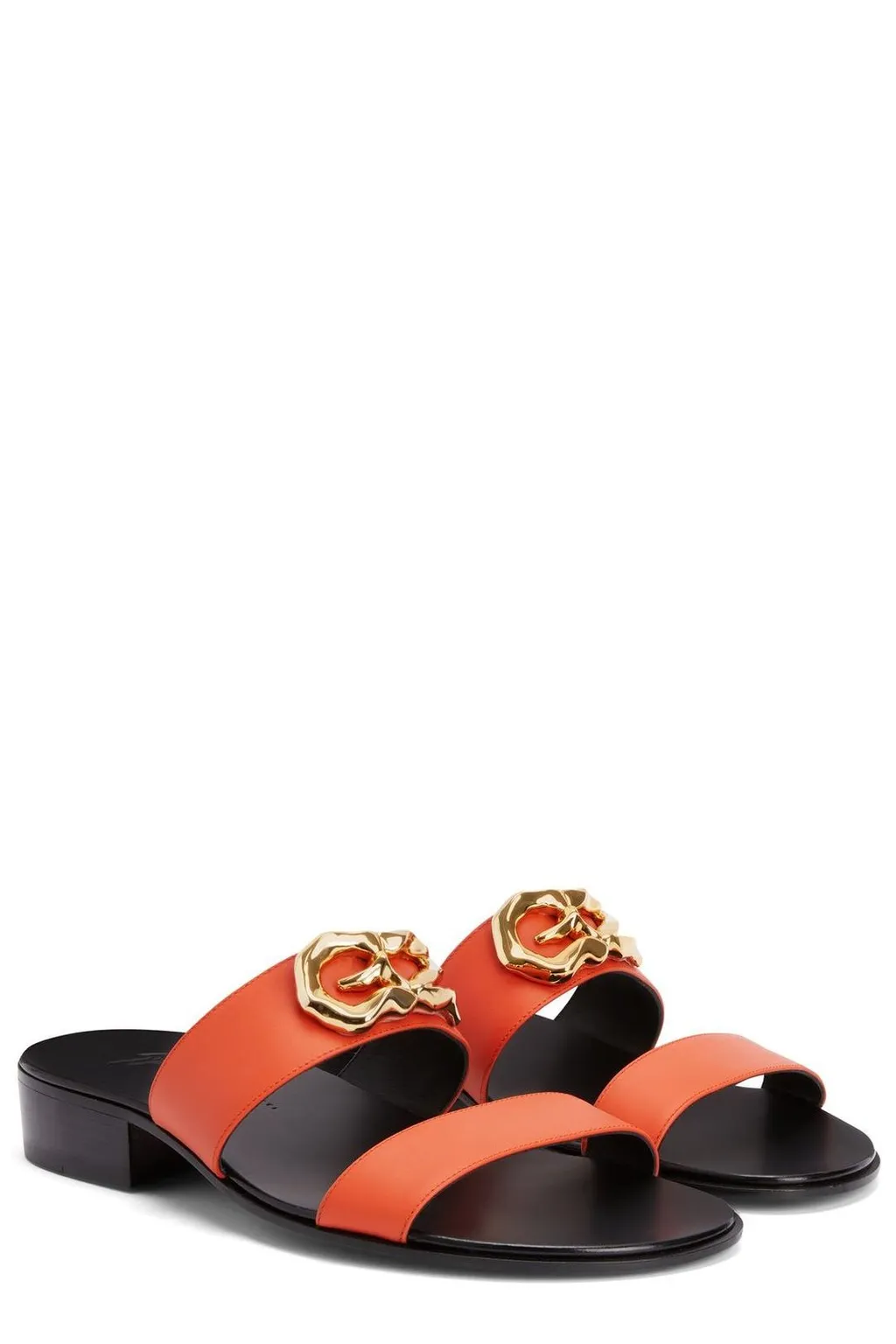 Giuseppe Zanotti Gregorie Logo Sandals