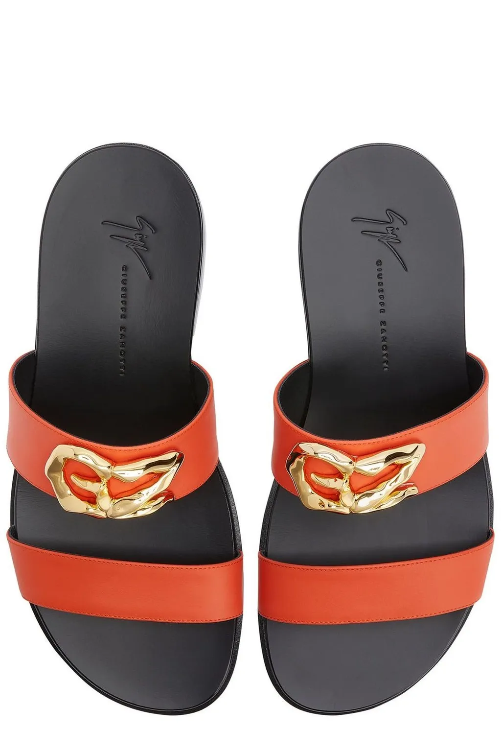 Giuseppe Zanotti Gregorie Logo Sandals
