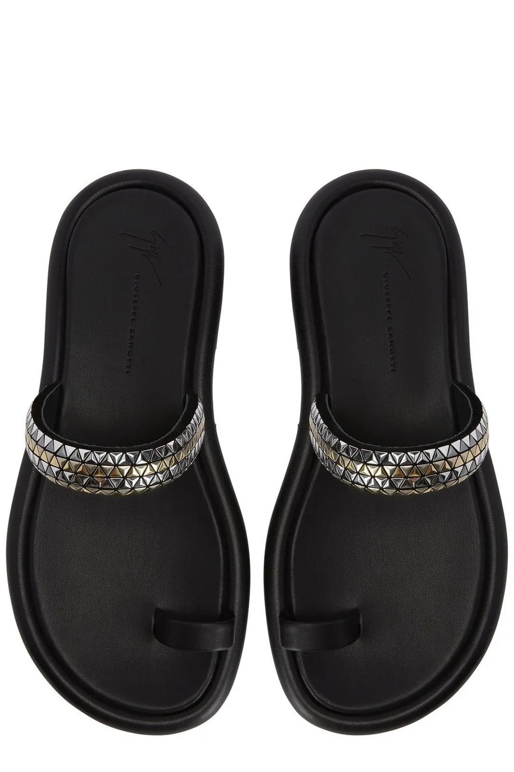 Giuseppe Zanotti Embellished Thong Sandals