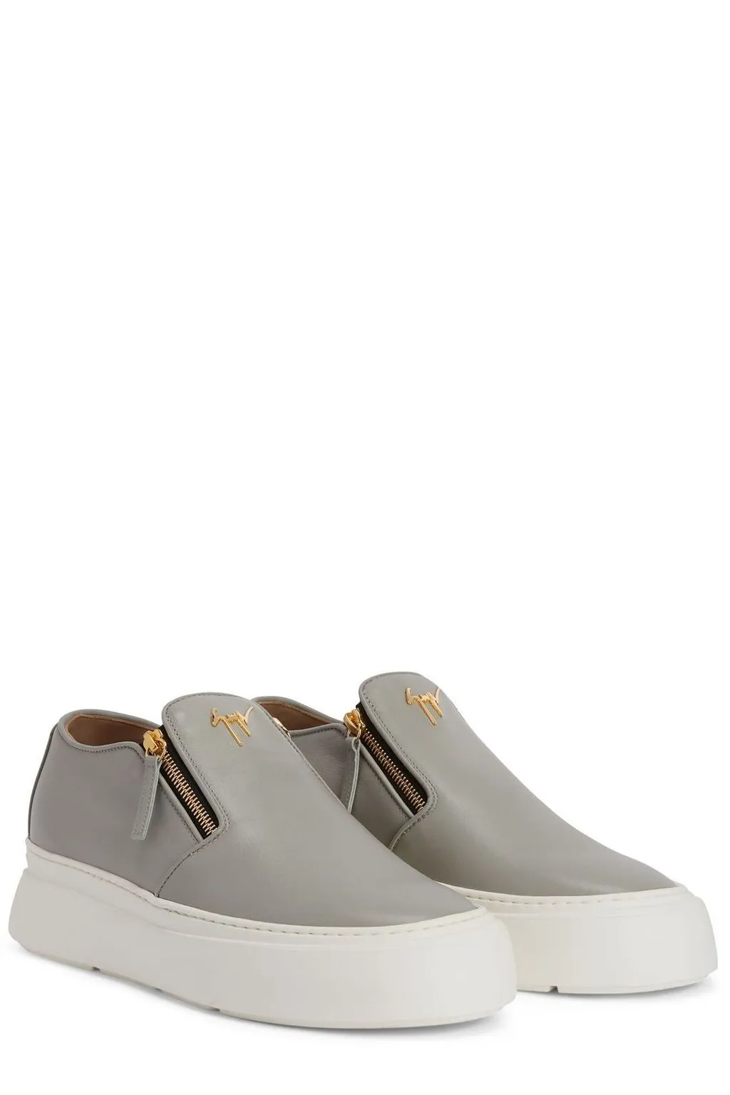 Giuseppe Zanotti Gz Mike Zip Slip-On Loafers