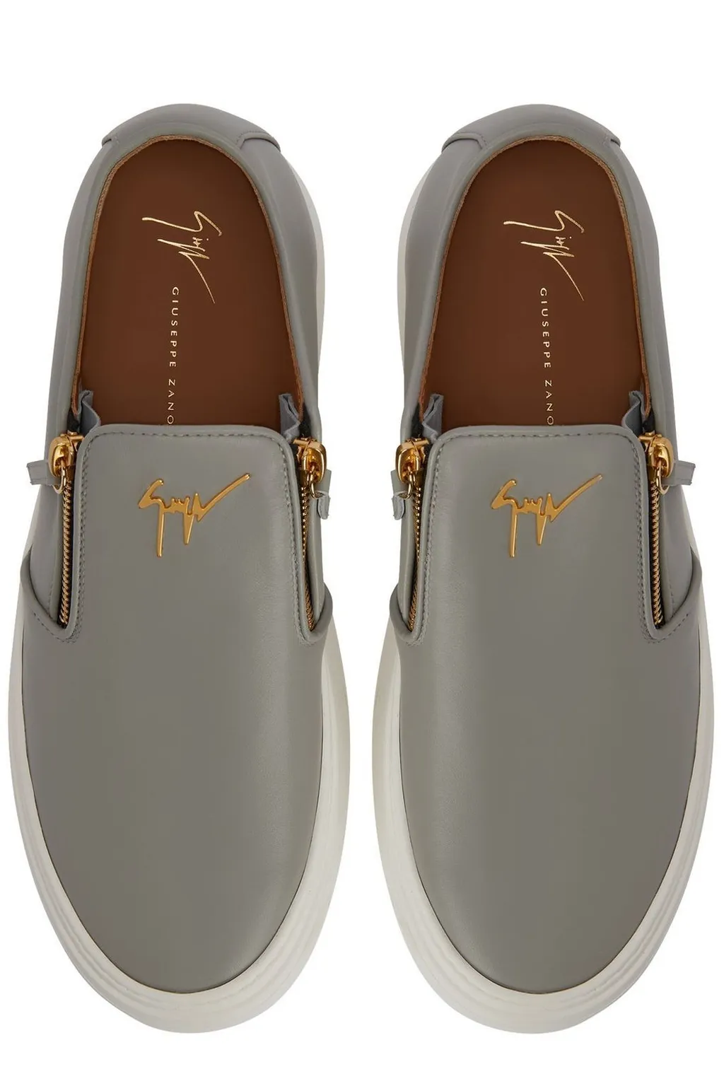 Giuseppe Zanotti Gz Mike Zip Slip-On Loafers