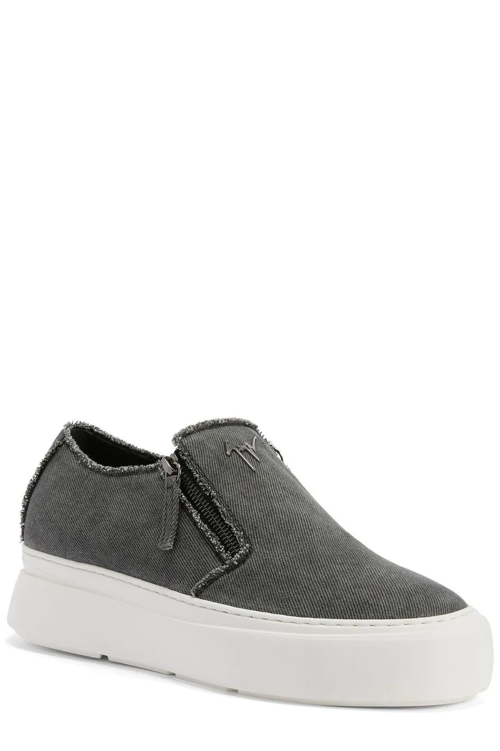 Giuseppe Zanotti Gz Mike Zip Slip-On Loafers