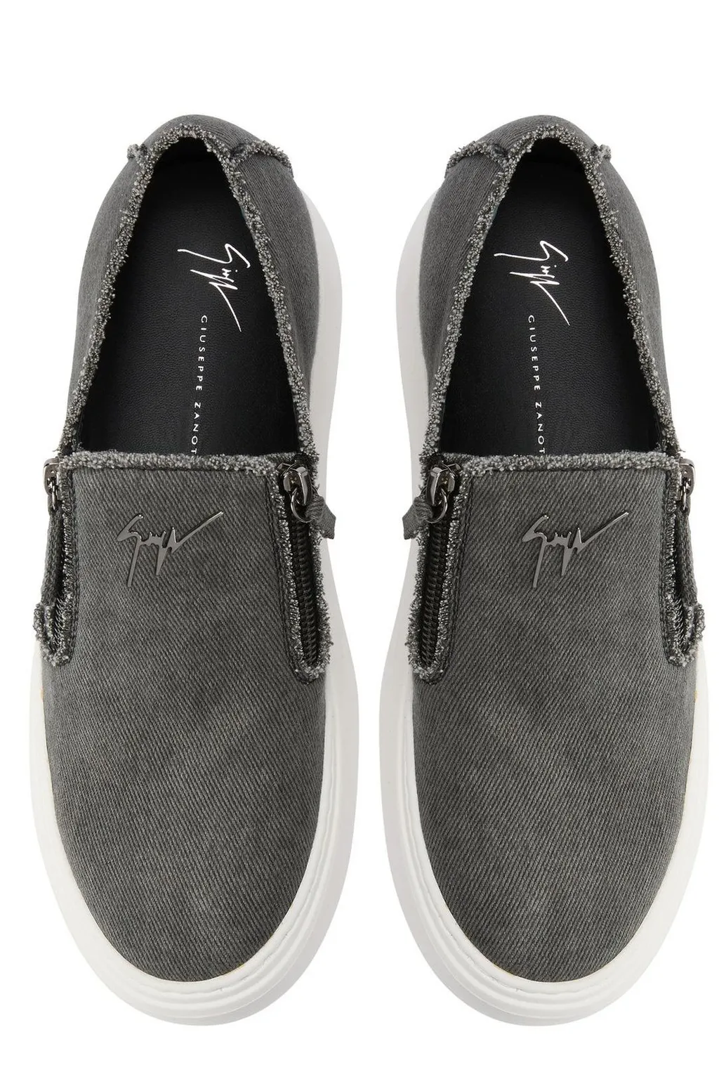 Giuseppe Zanotti Gz Mike Zip Slip-On Loafers