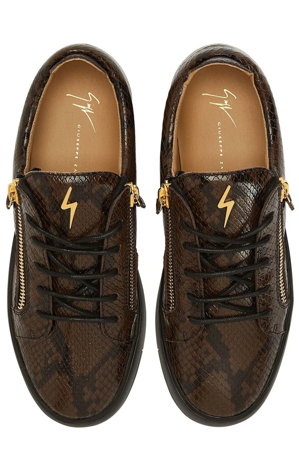 Giuseppe Zanotti Frankie Zip Detail Sneakers