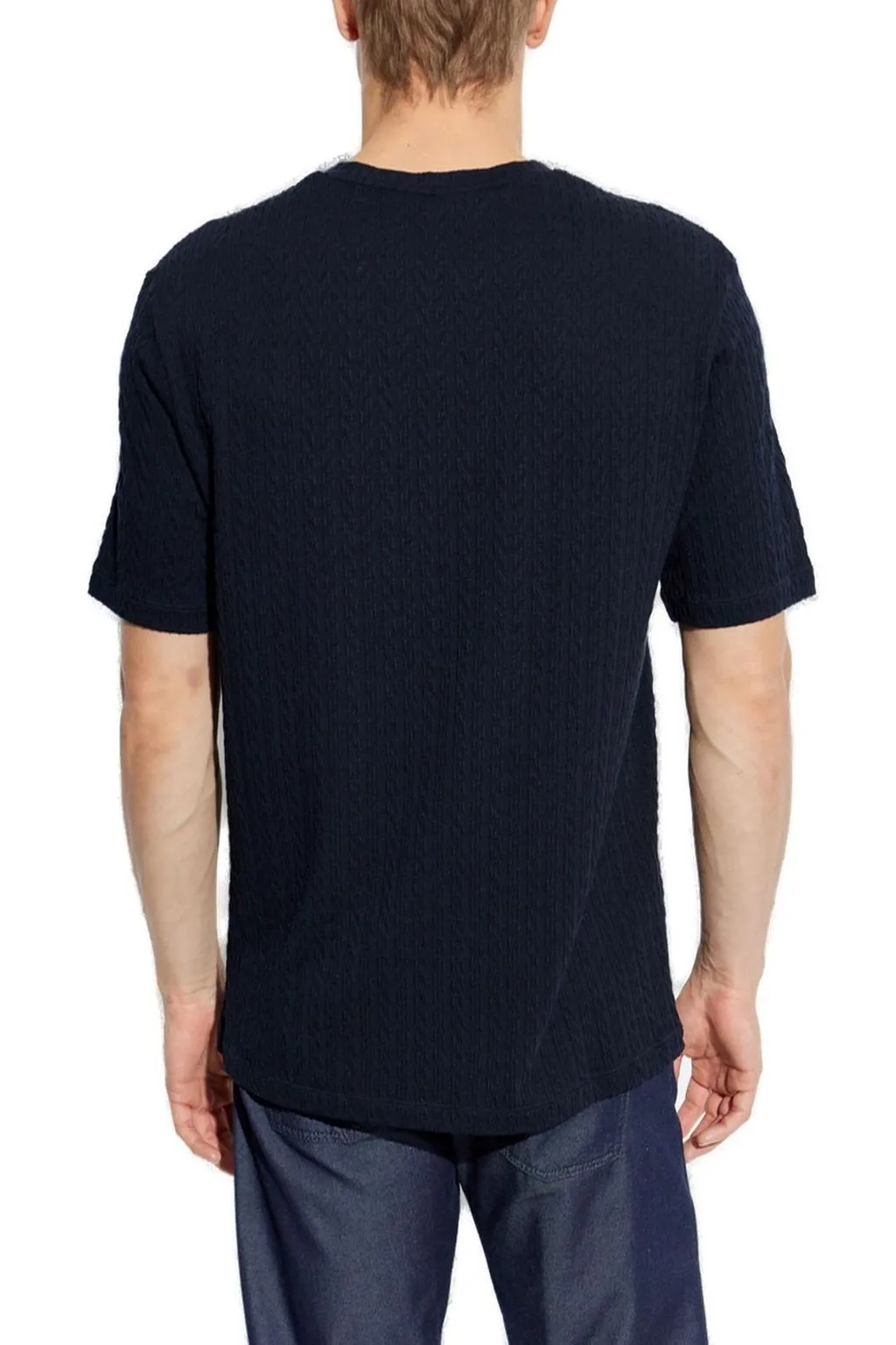 Giorgio Armani Short-Sleeved Crewneck Jumper