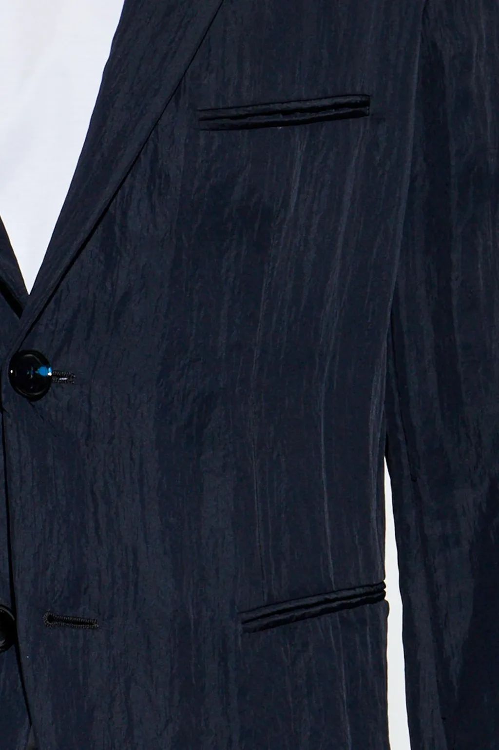Giorgio Armani Crinkle Effect Blazer